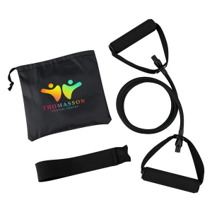 Yoga Stretch Band In Carry Pouch